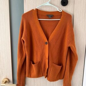 French Connection Rust Cardigan
